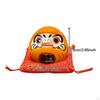Ceramic Daruma Piggy Bank Desktop Decor Doll Japanese Figurine Saving Pot for Cafe