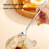 Food Grade 304 Stainless Steel Korean Round Spoons