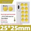 Silver Thermal Adhesive Printable Food Label