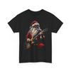 Rock Guitar Santa Claus Playing Guitar - Funny Christmas Unisex T-Shirt