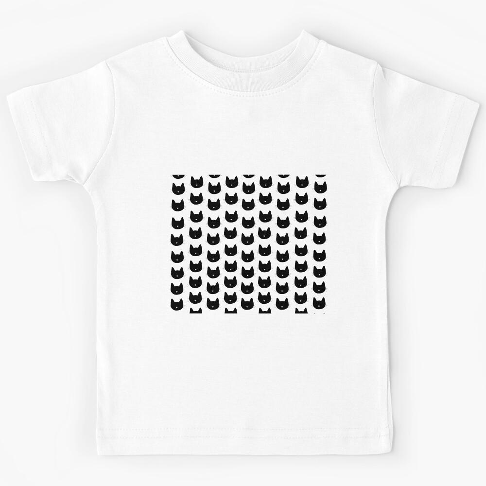 Cute Cat Pattern Kids T-Shirt 150