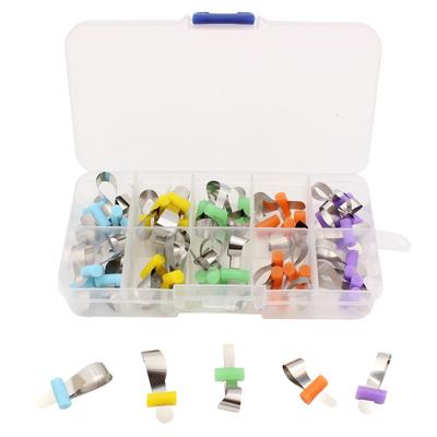 50 Stück Dental Forming Sheet Matrix Bands Retainerless Automatrix Zahnarzt Matrizen Matrizen Schnittkonturmatrizen