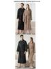Cozy Velvet Bathrobe: Unisex Fleece-Lined, Thick Warmth for Autumn & Winter