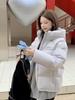 Korean Style Unisex Down Puffer Jacket - Women's Loose Fit Short Coat (2025)