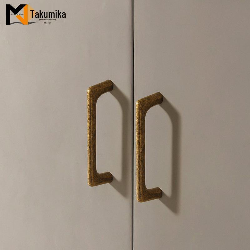 Maniglia per Armadio in Bronzo Retrò Stile Antico per Porte di Cucina e Armadi