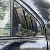Pour Mitsubishi Lancer 2002-2006 Volet de custode arrière de voiture Cache Obturateur Bande de sortie d'air latérale Autocollant Accessoires extérieurs en ABS