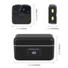 Wireless Lavalier Microphone with 2 Microphone Magnetic Or Clip on Mics Plug and Play Lightweight Digital Display