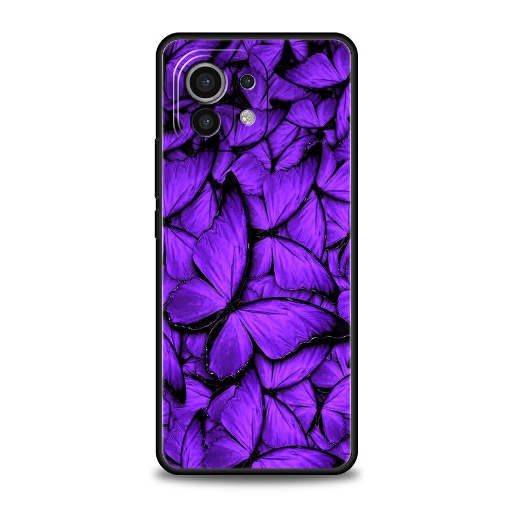 Infinity On Purple Phone Case For Xiaomi 13 12 11 Lite 12T 11T 10T 9T Mi Poco X5 M4 M3 X4 X3 Pro F5 F4 F3 GT 5G Black Cover