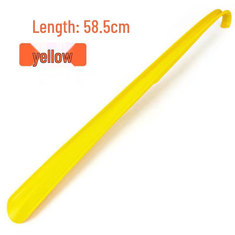 Extra Long Plastic Shoehorn - Premium Shoe Lifter with Long Handle for Easy Wear