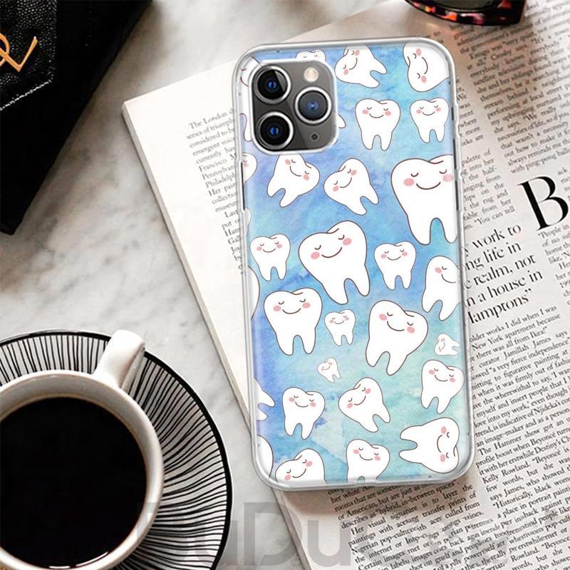 

Wisdom Teeth Dentist Tooth Cover For iPhone 16 15 14 13 12 11 Pro Max Apple Phone Case X XS 7 Plus 8 + Art Customized Print Shel iPhone 7(8)