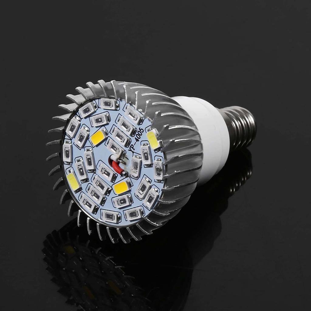 28W Full Spectrum Led Grow Light Growing Lamp Bulb For Flower Plant 85V-265V E14