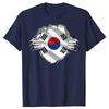 Funny Super South Korean T Shirts Summer Style Graphic Streetwear Short Sleeve Proud South Korea Flag Christmas Gifts Tshirt