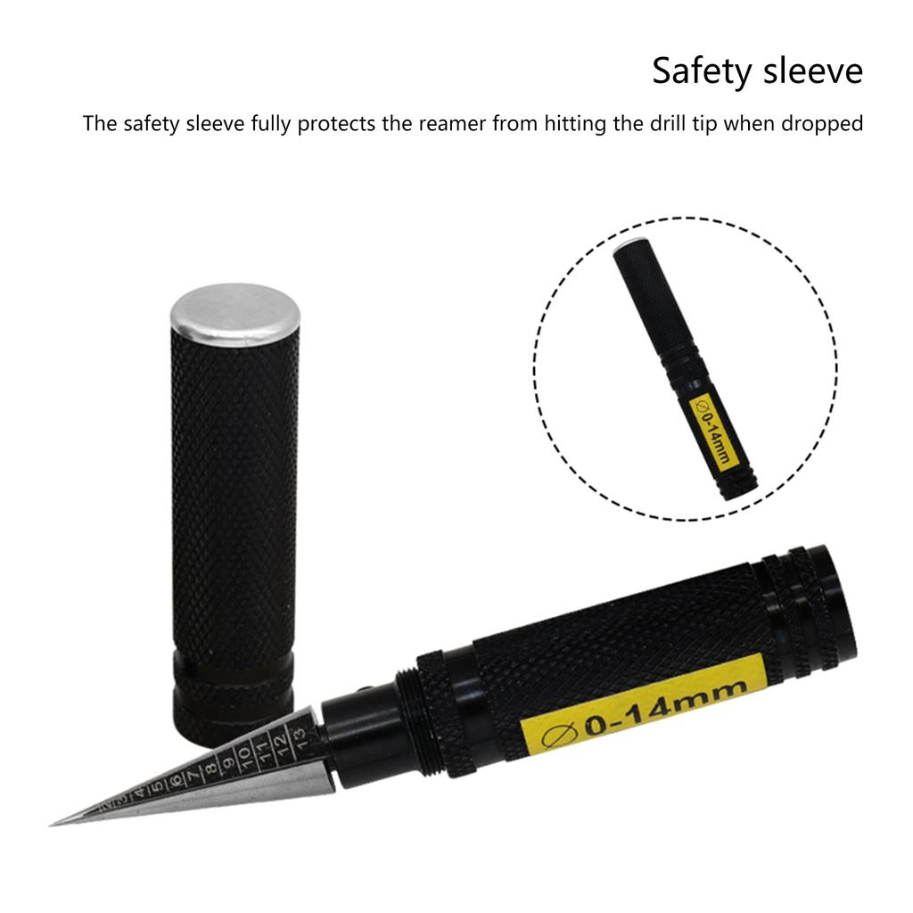 RC Car Shell Body Hole Opener 0-14mm Expanding Puncher Shell Reamer Drill Metal Steel Round Model DIY Tool for Car Body