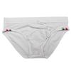 Heren Nylon Mesh Zwembroek Sneldrogend Elastische Contour Pouch Sexy Kleurblok Zwemkleding Voor Zomer Strand Zwembadfeest