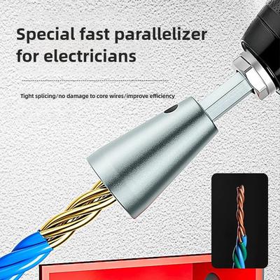 Electrical Jumper Automated Wiring ToolwithIntegrated Stripper-Twist-On Cable Connector forEffortless Professional-Grade Results