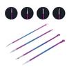Colorful Acne Needles 4 Piece Set Stainless Steel Double Head Acne Needles Blackhead Beauty Needles Beauty Tools Set of Four