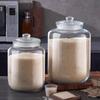 Large Size Airtight Flip-Top Lids Reusable Wide Mouth Containers  Pantry Storage