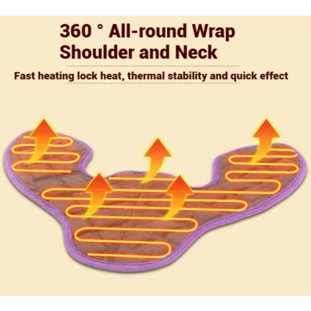 Breathable Mugwort Pack Portable Sea Salt Hot Compress Pack Electric Heating Pad  Back Pain