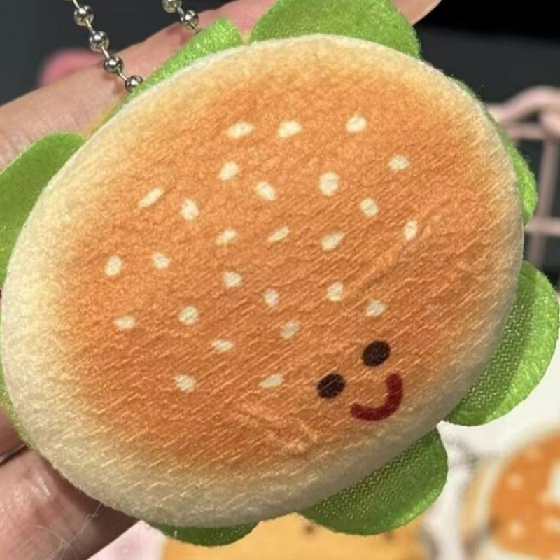 Creative Food Pendant Keychain For Girls Bag Ornamentcar Key Chainchildren Gifts