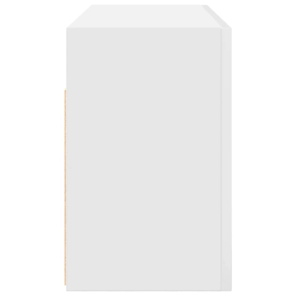 Vidaxl Wall-Mounted Bathroom Cabinet, White, 80X25X40 Cm