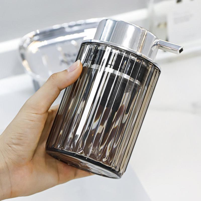 Hands Foaming Soap Dispenser For Bathroom Liquid Soap Mousse Bottle Refillable Kitchen Push-Type Dish Soap Container