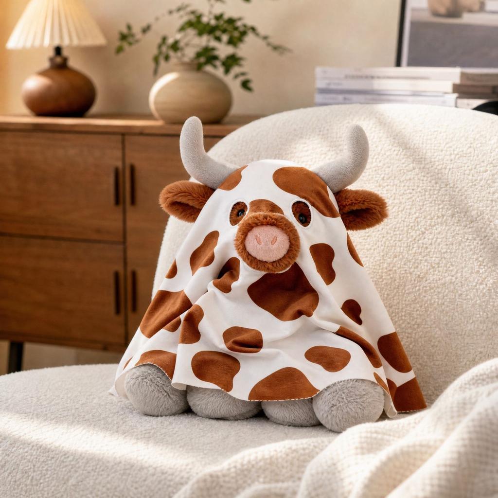 Soft Plush Stuffed Animal Toy, Cuddly Plush Doll for Home Decor, Play and Birthday Gift for Kids and Adults