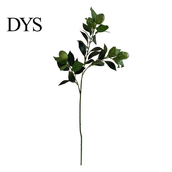 Lemon Branch Centerpiece Artificial Lemons Tree Branches Faux Greenery Stems with Lifelike Fruits Realistic Zero Care Fruit Fake Plants for