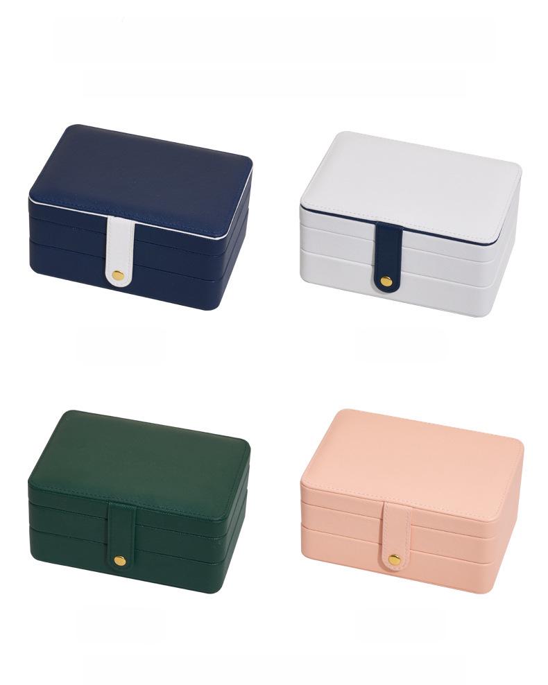 Multilayer Jewelry Storage Box for Necklaces, Rings, and Earrings
