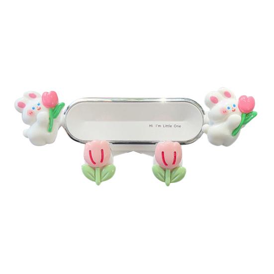 

Cute Cartoon Air Vent Phone Holder 360 Degrees Rotatable Car Mount Universal Phone Mount Easy One-Hand Operation Fun Dashboard Accessory