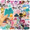 10/30/50/120pcs Funny Animal Sport Stickers Cute Cartoon Exercise Fitness Women Decals DIY Guitar Fridge Suitcase Reward Sticker
