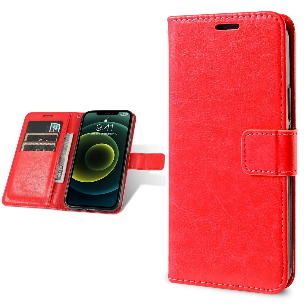 Leather Wallet Flip Case For Samsung Galaxy A14 A13 A12 A34 A54 A15 A04S A05S A22 A23 A32 A52 A53 A33 A73 A72 S21 S22 S23 FE S24 Ultra Card Slot Cover