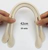 PU Leather Bag Strap with Core Stitching and Oiled Edges - Hand-Sewable Leather Handles and Accessories