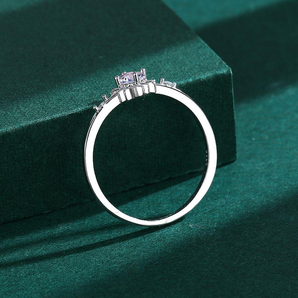 925 Sterling Silver Sunflower Ring - Women's Fashion, Light Luxury, Japanese Design