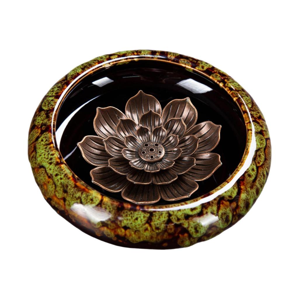 Incense Holder for Sticks Lotus Incense Holder Delicate Incense Burner Holder for Frankincense Friends