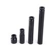Premium Metric 17-24mm Black Pneumatic Extra-deep Hex Socket Set With Long Length Options