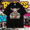 T-shirt Divertente Estiva Meme Tren e Jerry Copri Pompa Oversize Donna Palestra Fitness Sportiva T-shi