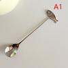 Cute Paintings Cat 304 Stainless Steel Spoon Hollow For Coffee Tea Dessert Spoon Kitchen Tableware Gifts For Students Children