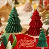 Christmas Tree Candle & Mold Set DIY Silicone Molds for Candles Soap Plaster Holiday Gifts with Finished Candles