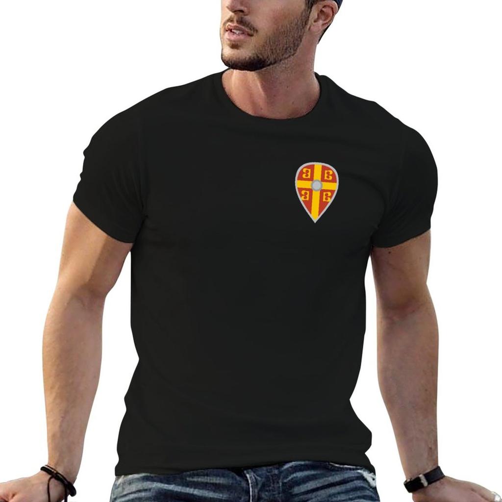 Civilizations Emblems Byzantines Tshirt Nonshrink Basic Cotton Tshirt