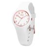 Autoryzowany dystrybutor [Zegarek Ice] Zegarek damski Ice Watch 015343 Ice glam biały różowe złoto cyfry extra małe