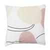 Arty Decorative Pillow, Pastel Lines, 40x40 Cm