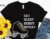 Eat Sleep Derby Repeat T-Shirt, Roller Girl Power Tee