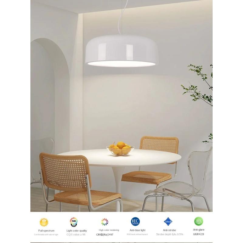 2025 High-end Modern Minimalist Aluminum Living Room Bedroom Chandelier Postmodern Dining Study Lamp Italian Designer Round Ceil