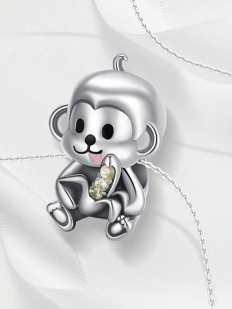 Cute Animals Pandas Elephantsbeads Charm Copper Plated Fit Charms Copperoriginal Bracelet For Jewelry Making Diy Charm