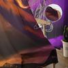 Gradient Wolf Dream Catcher Chiffon Sheer Curtains for Living Room Bedroom Home Decoration Window Voile Tulle Curtain Drapes