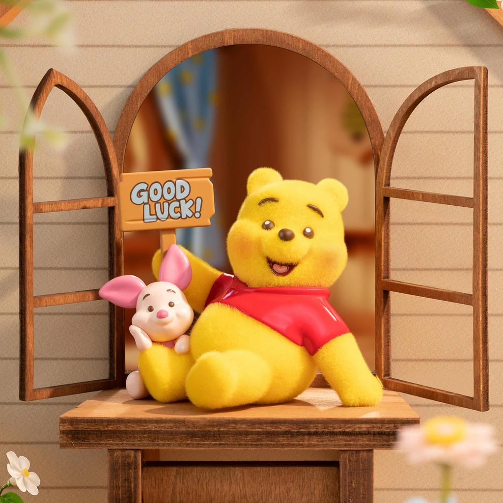 TOP TOY Disney Winnie the Pooh Emotion Series [1 Piece] Gachapon Blind Box Figure Soft Vinyl PVC Premium Toy Birthday Gift Winnie the Pooh Character