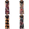 Stunning Women Boho Floral Long Maxi Dress For Cocktail Parties And Summer Events