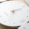 HARRYXUE Wall Clock - Stylish, Ultra-lightweight, Silent, Battery-operated, Solid Wood, Pointer, Nordic Style, No Tick-tick Sound, Flat Wood, Wall Dec