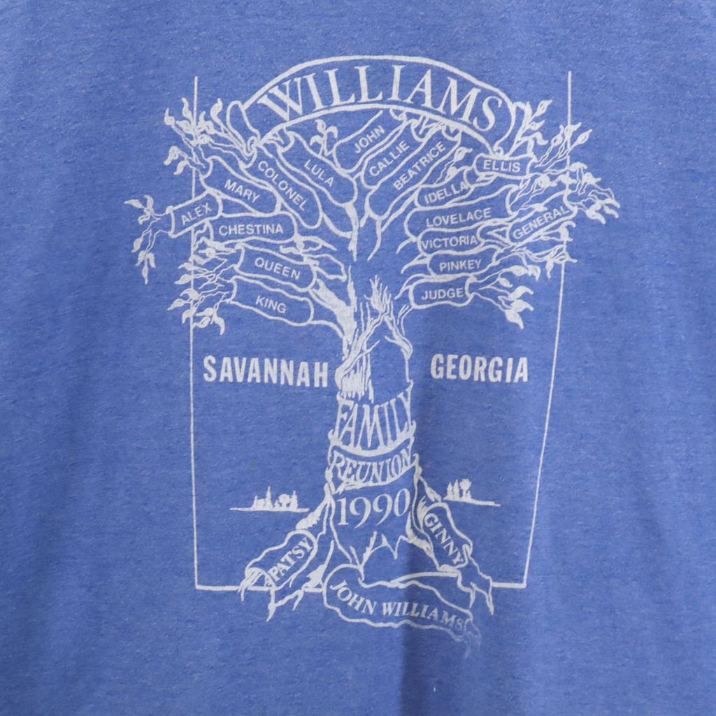 SCREEN STARS BEST 90s Made In USA Old Tree Print Short Sleeve T-shirt Men's Used