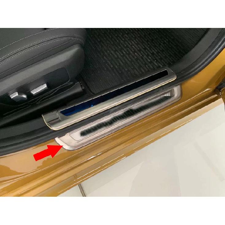 For BMW 3 Series G20 - Stainless Steel Ouside Door Sill Panel Scuff Plate Kick Step Trim Cover Protector